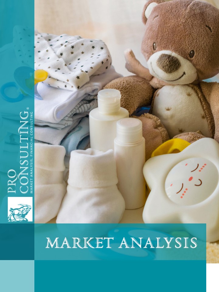 Database of children's goods stores in Ukraine. 2024 year
